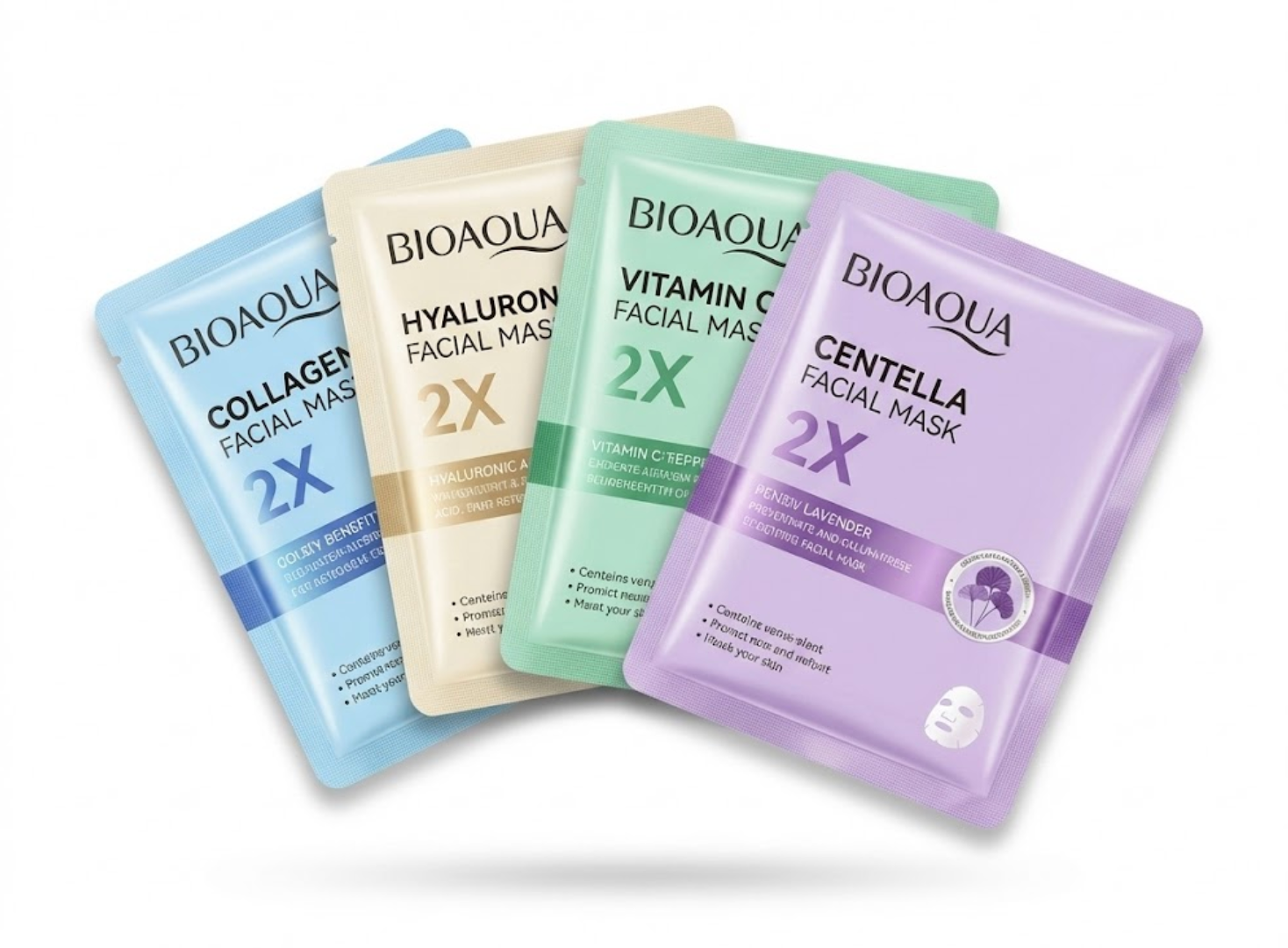 Anti-ageing face masks